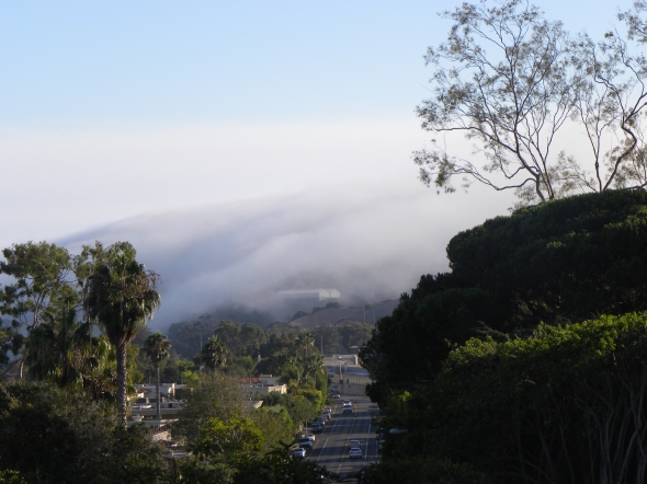Fog Wave Over Point Loma